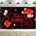 thumbnail image 1 of Happy Birthday Banner Sign Birthday Photo Backdrop Background for Birthday Party Decoration Supplies, 1 of 1
