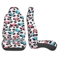 thumbnail image 3 of Vsdgher Heart Panda Automotive Seat Covers for Cars Trucks and SUVs – Car Seat Covers for Truck Seat Protectors Set of 2, 3 of 7