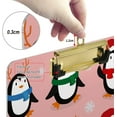 thumbnail image 4 of FMSHPON Penguins Clipboard Hardboard Wood Nursing Clip Board and Pull for Standard A4 Letter 13x9 inches, 4 of 7