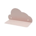 thumbnail image 1 of Estantería colgante de pared con forma de nube, organizador de metal con forma de nube para habitación infantil. Rosa, 1 of 9