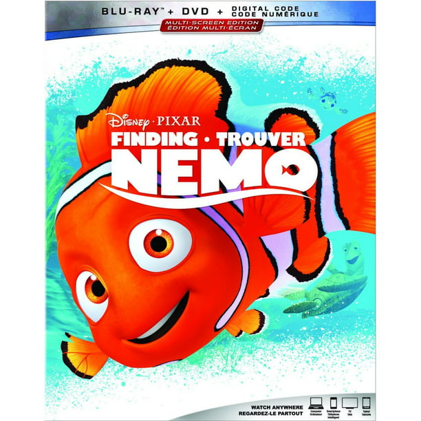 Disney Pixar's Finding Nemo (Blu-ray + DVD + Digital) 