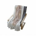 thumbnail image 4 of Mandala Soft Flannel Fleece Throw Blanket, Hand-Drawn Doodle Mandala with Leaves and Star, Cozy Plush for Indoor and Outdoor Use, 50" x 60", Burnt Orange Orange, by Ambesonne, 4 of 6