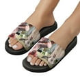 thumbnail image 5 of GZHJMY Stylish Slides for Women Men, Pig in Sunglasses Carries in A Car Soft Flexible Slip-on Sandals Slippers, 5 of 7