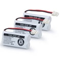 thumbnail image 2 of BAOBIAN BT162342/BT262342 Baterías para teléfonos inalámbricos BT183342/BT283342 BT166342/BT266342 CS6114 CS6419 CS6719 EL52300 CL80111 2.4V 600mah Ni-Mh (paquete de 3), 2 of 8