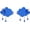 Dark Blue, variant on Rimless Cute Sunglasses For Women Trendy Creative 90s Sunglasses Funny Cloud Shaped Disco Glasses
