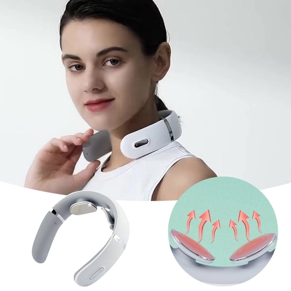 Massage Tools & Soothely Neck Massager Relaxnecker Portable Rechargeable Neck Massager with Heat 2025 Design for Relaxation and