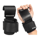 thumbnail image 2 of Strap Gancho Muñequera Bloosom  Gym Crossfit Pesas Deportiva Gimnasio Negro, 2 of 4