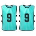 thumbnail image 2 of Chaleco 12PCS Kid's Football Pinnies Jerseys de fútbol de secado rápido Deportes juveniles Scrimmage Tomshoo Chaleco, 2 of 7