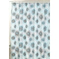 thumbnail image 1 of Polyester Shower Curtain with Metal Hooks, 70x72 Inch, Firework, 1 of 2