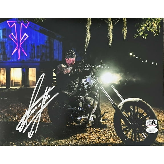 Undertaker Signed Autographed 11x14 Photo JSA Authenticated #5