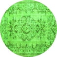 thumbnail image 1 of Ahgly Company Indoor Round Persian Green Traditional Area Rugs, 8' Round, 1 of 1