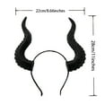 thumbnail image 3 of Eosunjian Sheep Horn Headband Horn Headband Devil Horns Headband Goat Horn Hairband Flexible Plastic Cosplay Accessory for Halloween Party Dress Up Stylish, 3 of 8