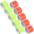 thumbnail image 1 of TABLZONE 12Pcs Slap Bracelet for Parties and Performances Reflective Lattice, 1 of 6