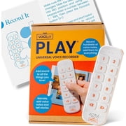 VoiceGift PLAY™ Screen-Free Voice Recorder with Audio Playback, 10-HR Memory