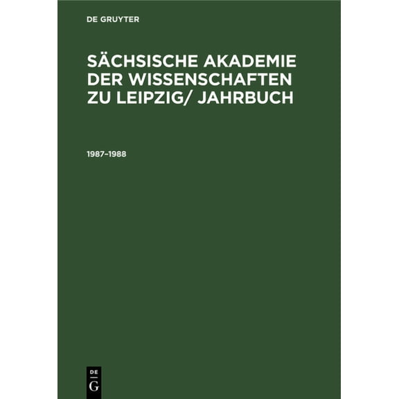 1987-1988 (Hardcover)