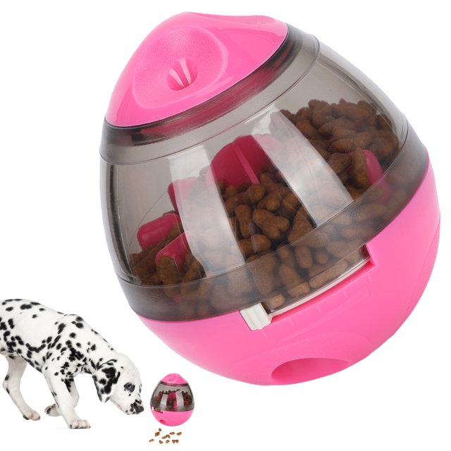 Dogs Food Leak Ball, Prevent Indigestion Sturdy Easy To Operate Tumbler Design Dogs Training Toys For Home Green,