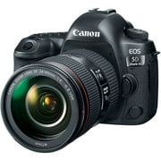 Canon EOS 5D Mark IV Camera W/ 24-105mm F/4L II Lens 1483C010 - Basic Bundle (International Version)