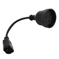 thumbnail image 1 of Enchufe macho IEC320 C14 de alimentación australiano Buena conductividad Negro 01 m perfke Cable de alimentación, 1 of 6