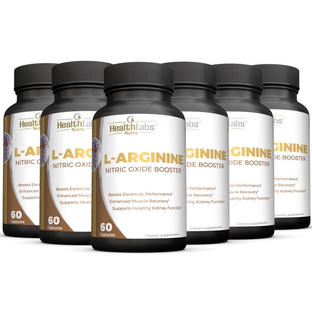 Max Strength LArginine 1200mg Nitric Oxide PreWorkout Supplement