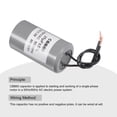 thumbnail image 5 of Capacitor de Funcionamiento CBB60 Uxcell 75x40mm 25uF 250V AC 50/60Hz 2 Cables, 5 of 5