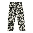 thumbnail image 5 of Nightmare Before Christmas Jack Skellington All-Over Print Lightweight Plush Minkey Fleece Men's Sleep Pajama Pants-XL, 5 of 6