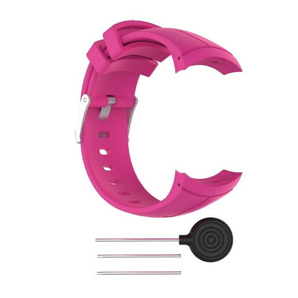 For Spartan Sport Silicone Replacement Wrist Band Strap For Suunto Spartan Ultra Sport Smart Watch Band rose Red