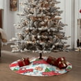 thumbnail image 6 of Bingfone Christmas Tree Skirt Mat Christmas Decoration Interior 36"-Watercolor Red Truck And Fir Tree, 6 of 8