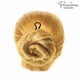 thumbnail image 5 of French Sleek Brown Tortoise Shell Large 3 1/2" Celluloid Made in France Set of 3 Wavy Crink U Shaped Chignon Hair Pins Updo Bun Pin Sticks for Women a, 5 of 5