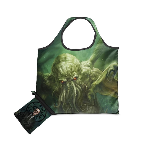 Bolsa plegable Tigsa con dibujo del cuento de Cthulhu 4710201496156