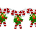 thumbnail image 5 of Northlight Candy Cane Christmas Light Set - Clear - 6' White Wire - 10ct, 5 of 6