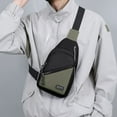 thumbnail image 2 of Xihbxyly Bolso Bandolera Elegante de Gran Capacidad, Diseño Antirrobo con Bolsillos Ocultos, Riñonera Ligera E Impermeable, Ideal para Viajes Al Aire Libre y Ciclismo, Ideal para Hombres y Mujeres., 2 of 7