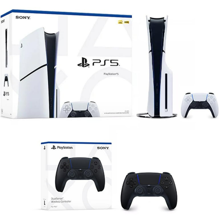 PlayStation 5 Slim Console + PlayStation 5 DualSense Wireless PlayStation 5 Slim Console + PlayStation 5 DualSense Wireless