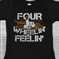 thumbnail image 4 of Inktastic Four Wheeling Mudding Activity Boys or Girls Baby Bodysuit, 4 of 5