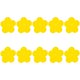 thumbnail image 1 of Trampa adhesiva para moscas de la fruta no tóxica trampas para moscas de doble cara (flores) amarillo 10 Uds., 1 of 4
