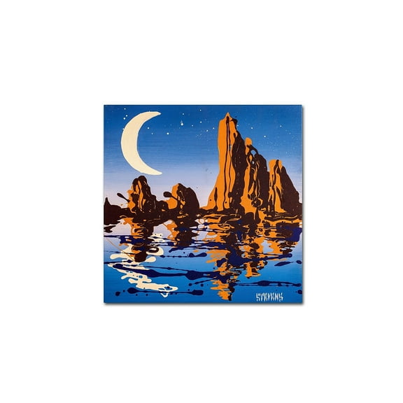Trademark Fine Art "Lake Powell" Canvas Art by Roderick Stevens