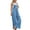 Light blue, variant on WRXMIJNHGSA Soft Leggings for Women Women's Loose Fit Jumpsuit Overalls Lightweight Summer Romper with Adjustable Straps & Pockets, Casual Sleeveless Denim-Like Overalls for Beach