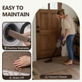 thumbnail image 3 of SIXHOME Door Mat 24"x47" Welcome Mat Non-Slip Absorbent Dirt Trapper Doormat Low Profile Floor Mat Indoor Outdoor Entryway Rug for Front Door Easy Clean Durable Neutral Home Decor Brown, 3 of 7