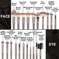 thumbnail image 4 of 3-20PCS Makeup Brushes Set Eyeshadow Fluffy Foundation Concealer Blush Highlighter Storage Box Female Cosmetics Beauty Tools,makeup brush set, 4 of 27