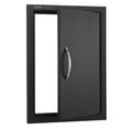 thumbnail image 2 of VEVOR BBQ Access Door, 16W x 22H Inch Single Outdoor Kitchen Door, Cold Plate Flush Mount Door, Wall Vertical Door with Handle, for BBQ Island, Grilling Station, Outside Cabinet, 2 of 9