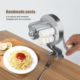 Tohuu Pasta Maker Machine Heavy Duty Stainless Steel Ravioli Attachment  Manual Roller Pasta Machine for Home Kitchen Aid Mixer Attachments security  