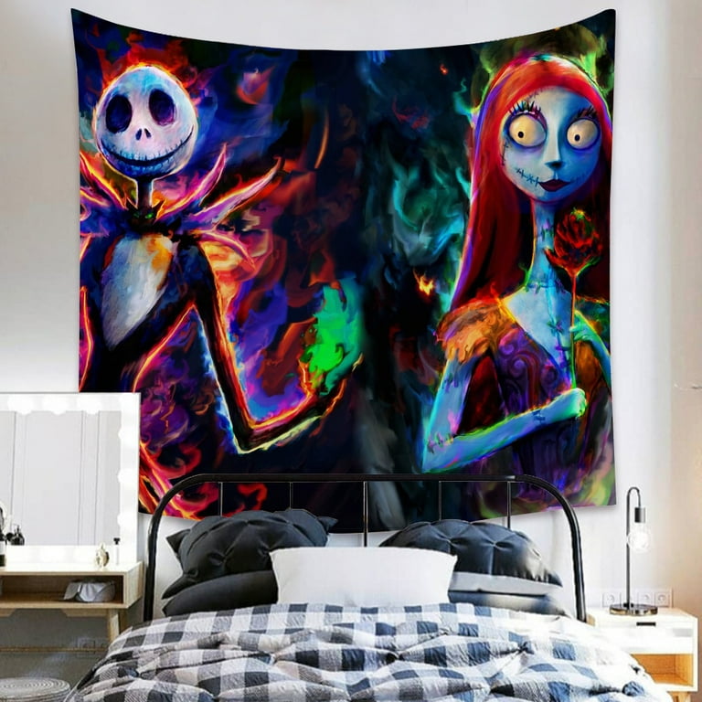 Tapestry For Bedroom The Nightmare Before Christmas Tapestry