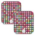 thumbnail image 7 of Yayeee 2-Pack Plug in LED Night Lights with Light Sensors Motion Detectors, Colorful Block Pattern, 7 of 7