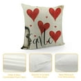 thumbnail image 4 of Nawypu  Valentine's Day Love Throw Pillow Cover, Anniversary Wedding Cushion Case Decoration for Sofa Couch, 4 of 5
