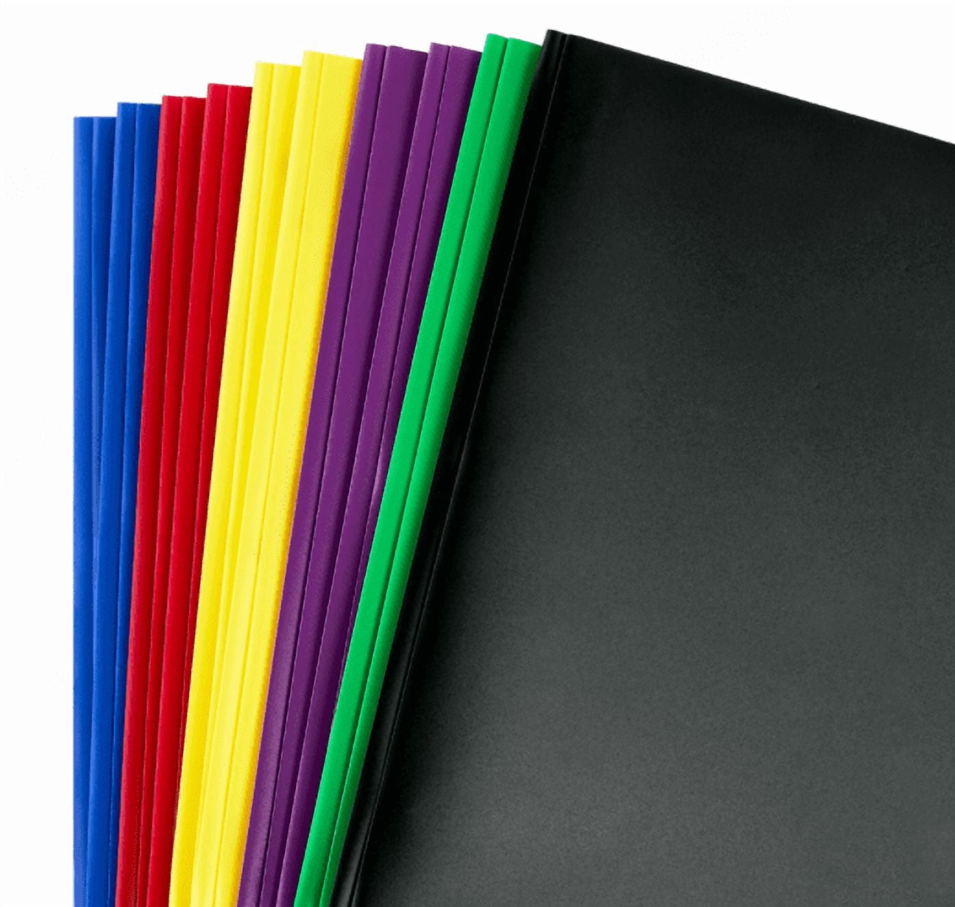 Pen+Gear Letter Size Hanging File Folders, Assorted Colors, 25
