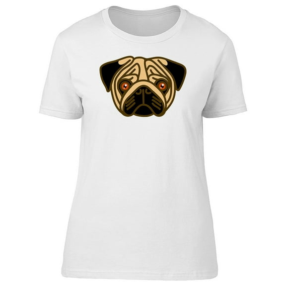 Baby Face Pug T-Shirt Men -Image by Shutterstock, Male 4X-Large