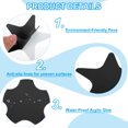 thumbnail image 3 of Uxcell Bathtub Non Slip Stickers Safety Shower Floor Anti Slip Stickers with Adhesive Decals Scraper for Bath Tub Shower Floor Black, 3 of 7