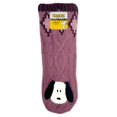 thumbnail image 2 of Peanuts Women's 3D Sweater Slipper Socks, 1-Pack, Size 4-10, 2 of 6