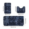 thumbnail image 2 of Mixed Color Bath Mats 3 Set, Bathroom Rugs for 3 Pcs, Universal Soft Water Absorption Non Slip Thick Machine Washable Easy To Dry, 2 of 8