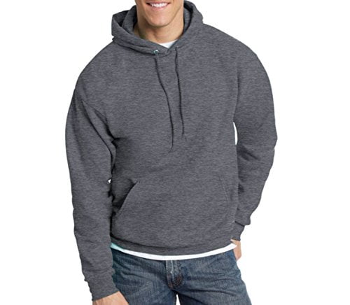 hanes men's and big men's ecosmart fleece pullover hoodie sweatshirt