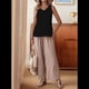 thumbnail image 5 of Camisetas de Sin Mangas para Mujer, Blusas Informales Holgadas con Cuello en V, Blusas Tipo Túnica, Color Negro, Talla L, 5 of 9